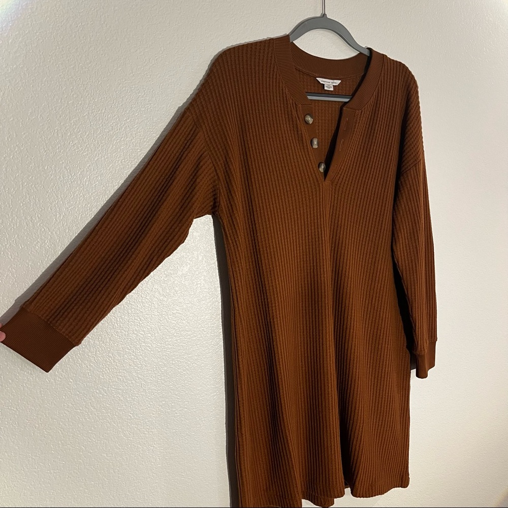 American Eagle Waffle Dress